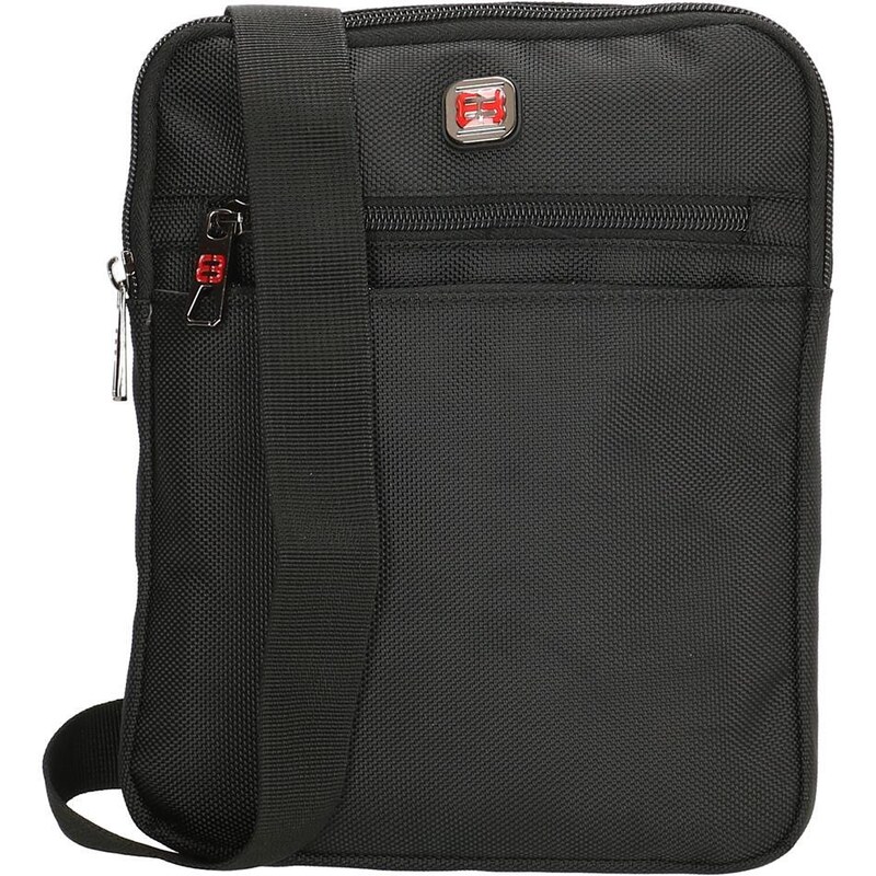 Pánská crossbody taška přes rameno černá - Enrico Benetti 47196