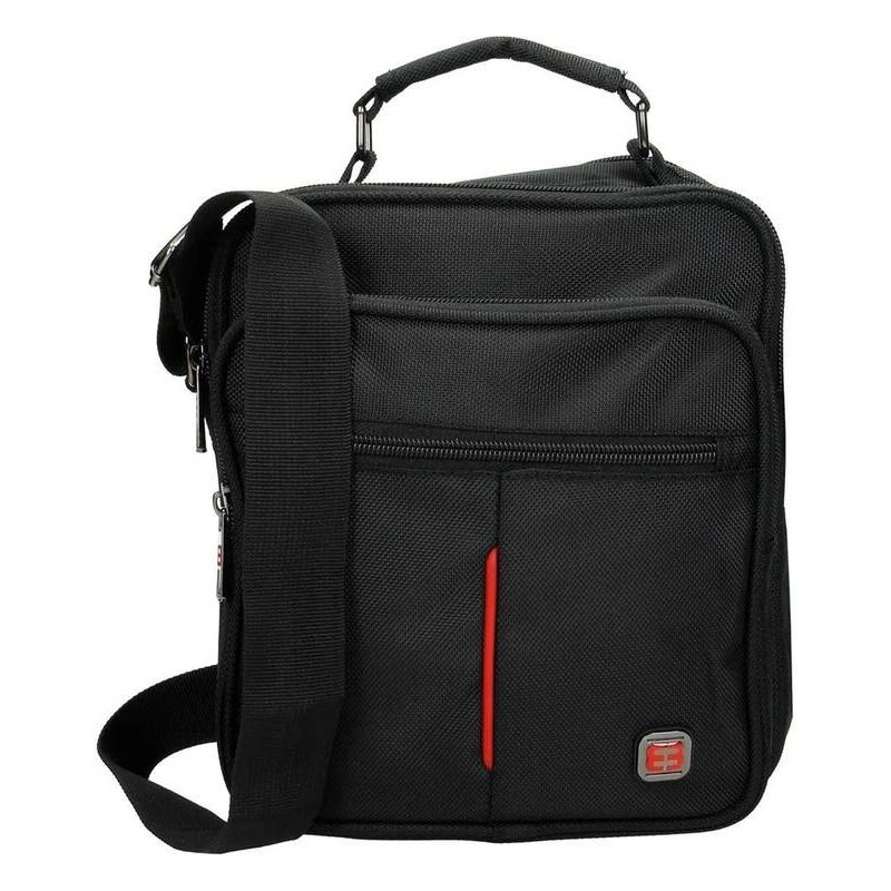Pánská crossbody taška přes rameno černá - Enrico Benetti
