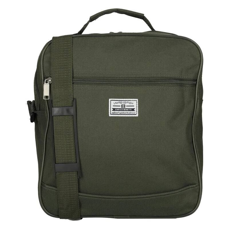 Pánská crossbody taška přes rameno zelená Enrico Benetti