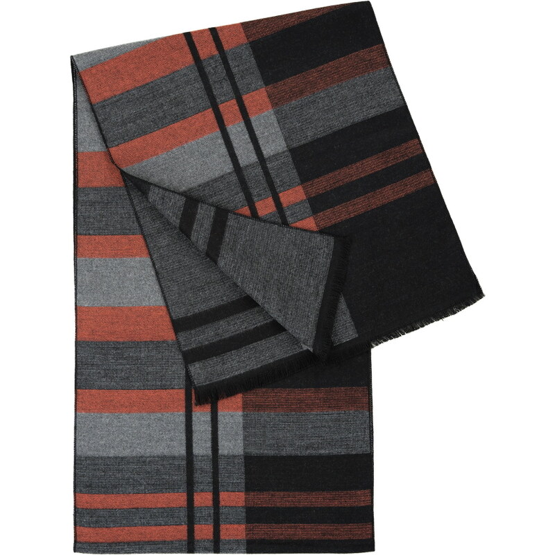 Pánská šála Art of Polo SZ23418-13 oranžová | Cooltovka.cz
