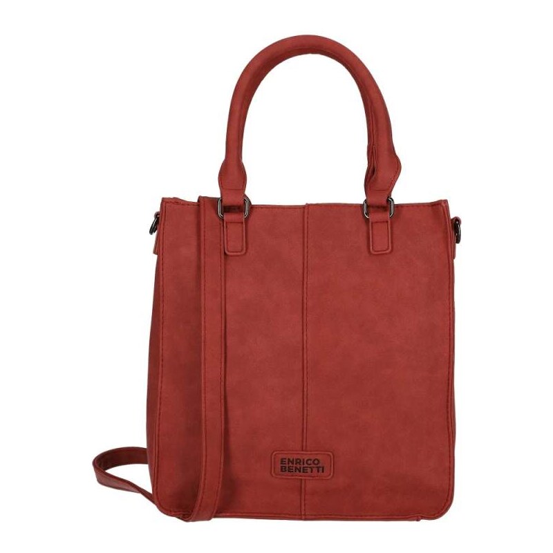 Elegantní kabelka červená - Enrico Benetti Kensi 66703