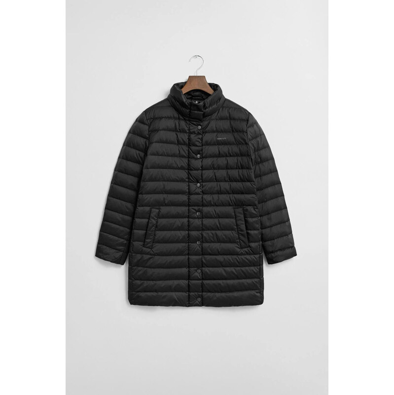 KABÁT GANT LIGHT DOWN COAT BLACK 108826086