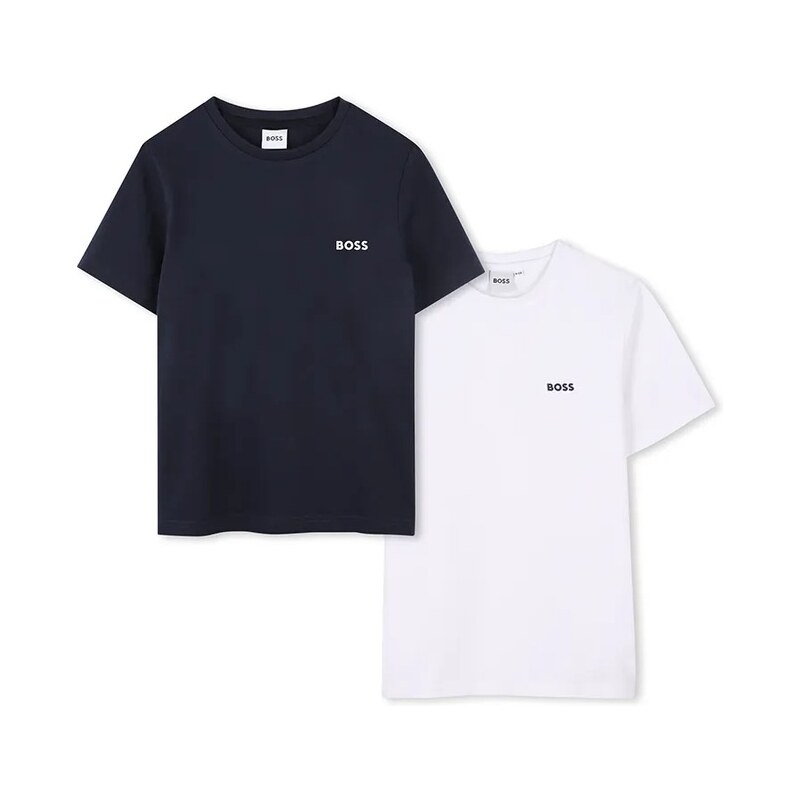 BOSS tričko dětské bavlněné 2-pack