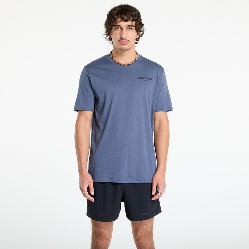 Tričko Under Armour Project Rock Q3 SS Grey S