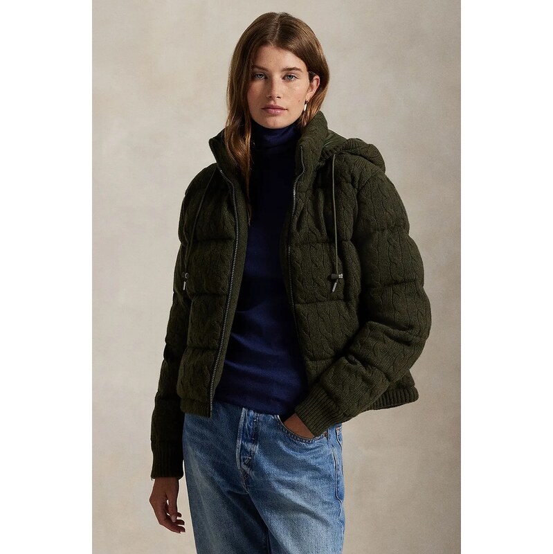 Polo Ralph Lauren Vlněná bunda Polo Ralph Lauren