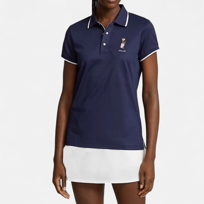 Dámské modré polo triko Ralph Lauren M56338