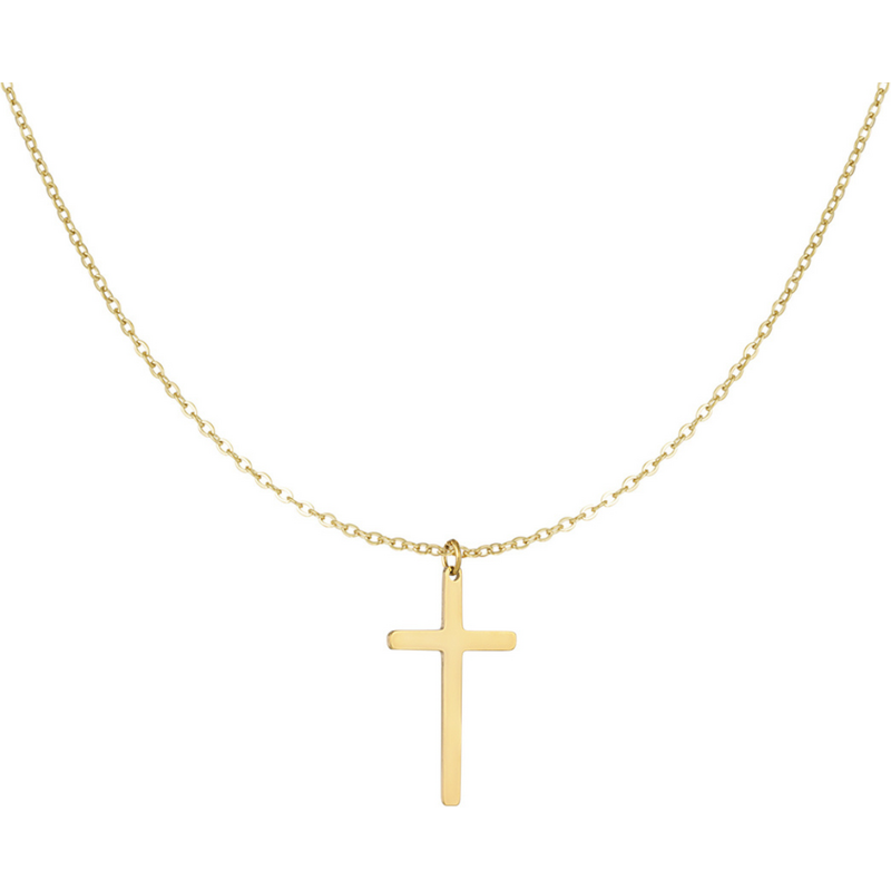 SYLVIENE Náhrdelník CROSS Gold 86852117