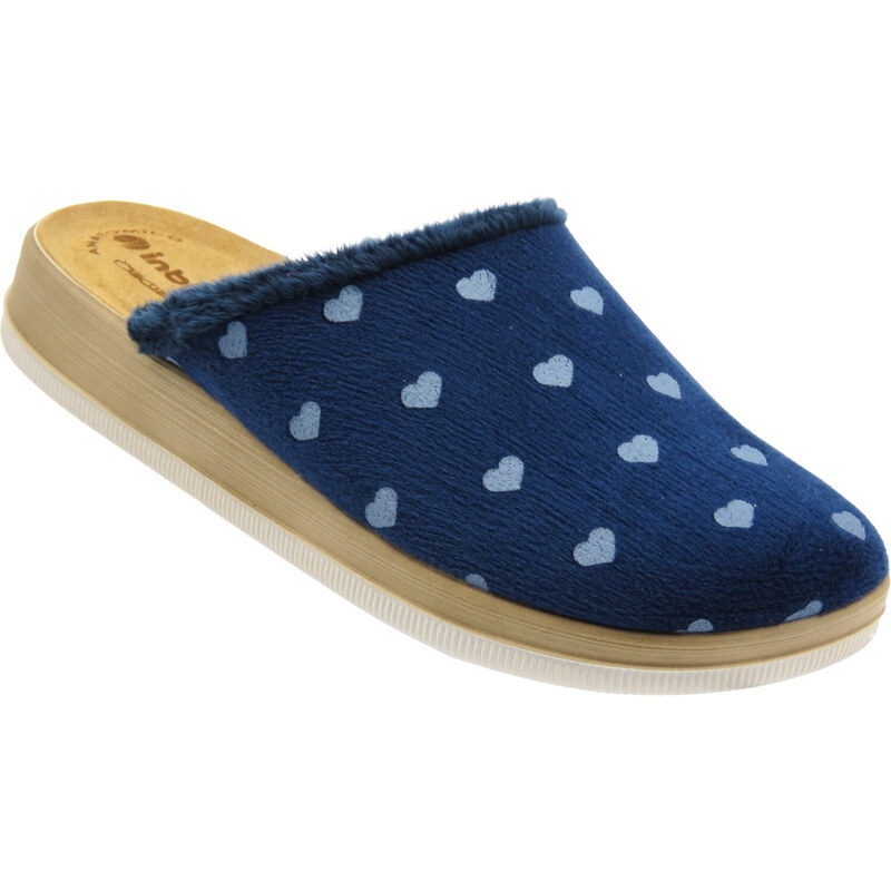 Pohodlné dámské pantofle INBLU CT-40, tmavě modré 109662040