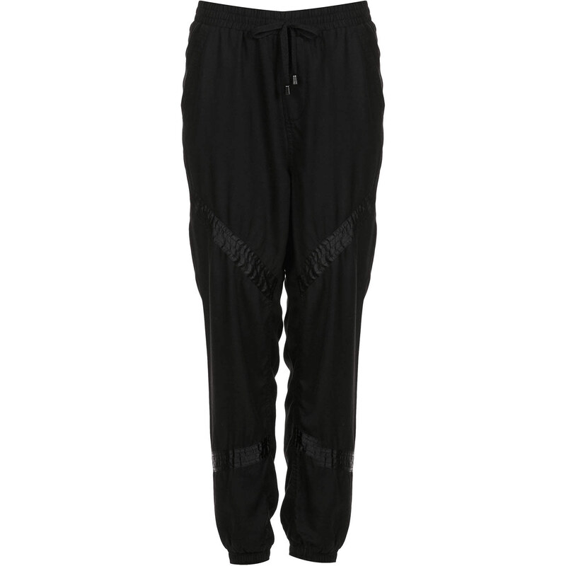 Topshop Panel Detail Luxe Utility Joggers