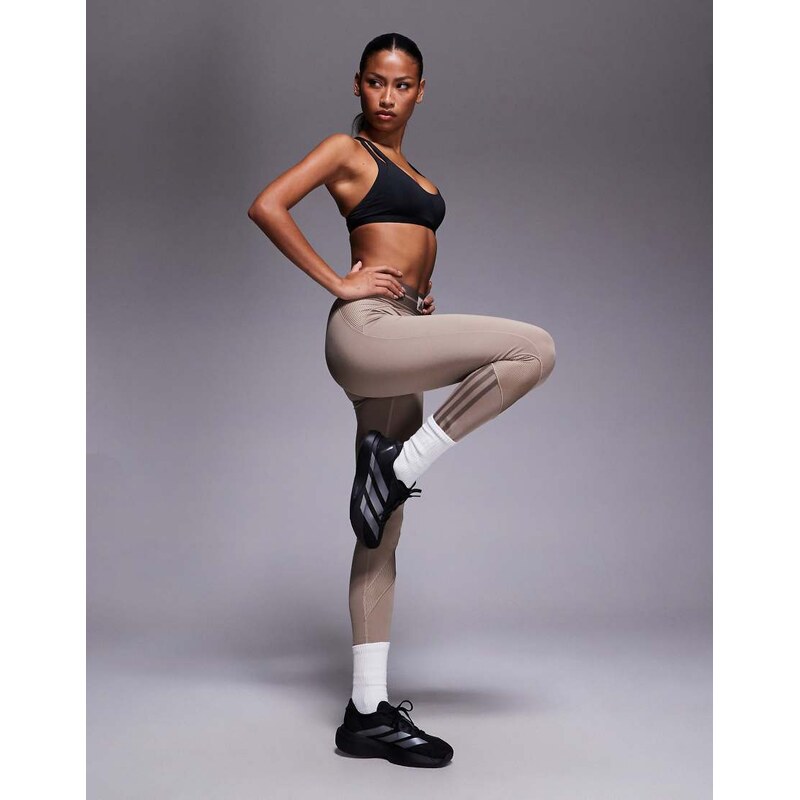 adidas performance adidas Training Hyperglam rib full length leggings 108208958