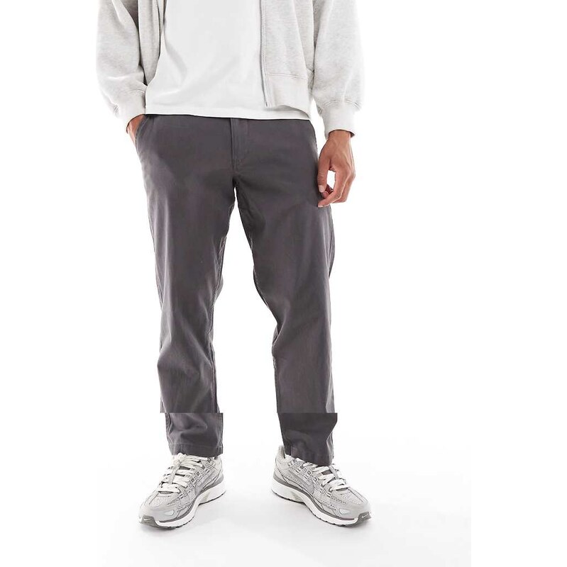 Jack & Jones 2 pack kane loose fit chino in black & grey-Multi