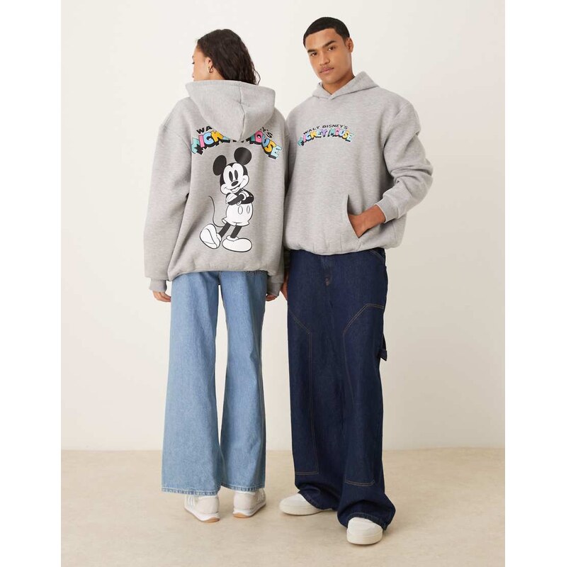 ASOS DESIGN Disney unisex oversize heavyweight scuba-style