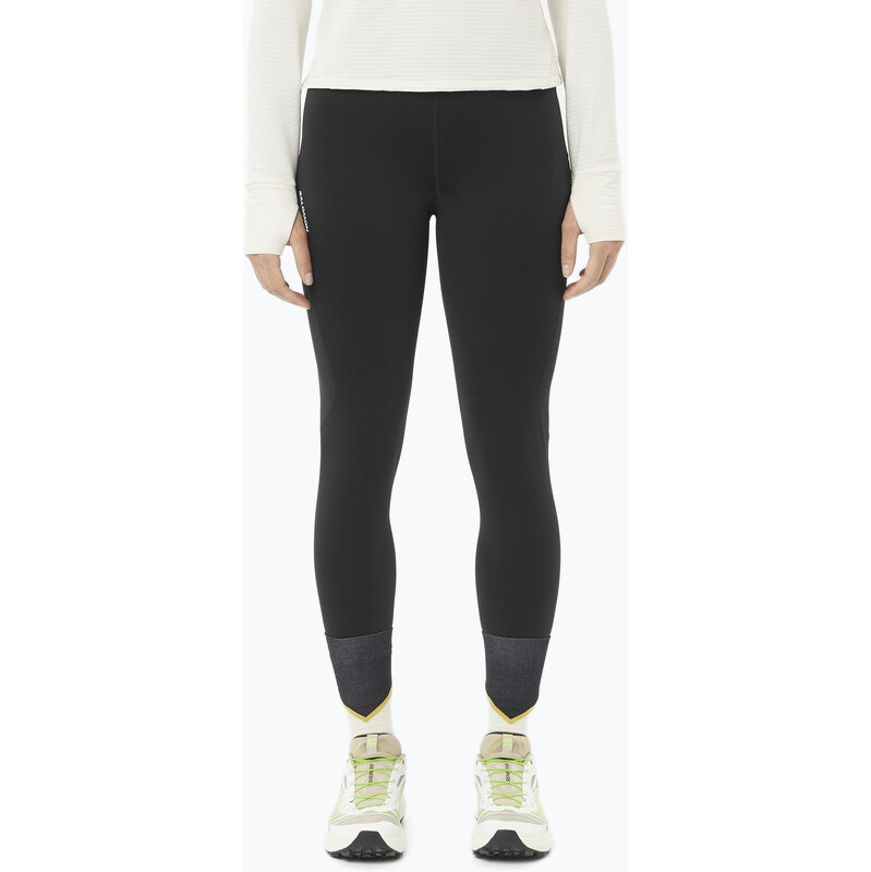 Dámské běžecké legíny Salomon Shakeout Core Warm deep black