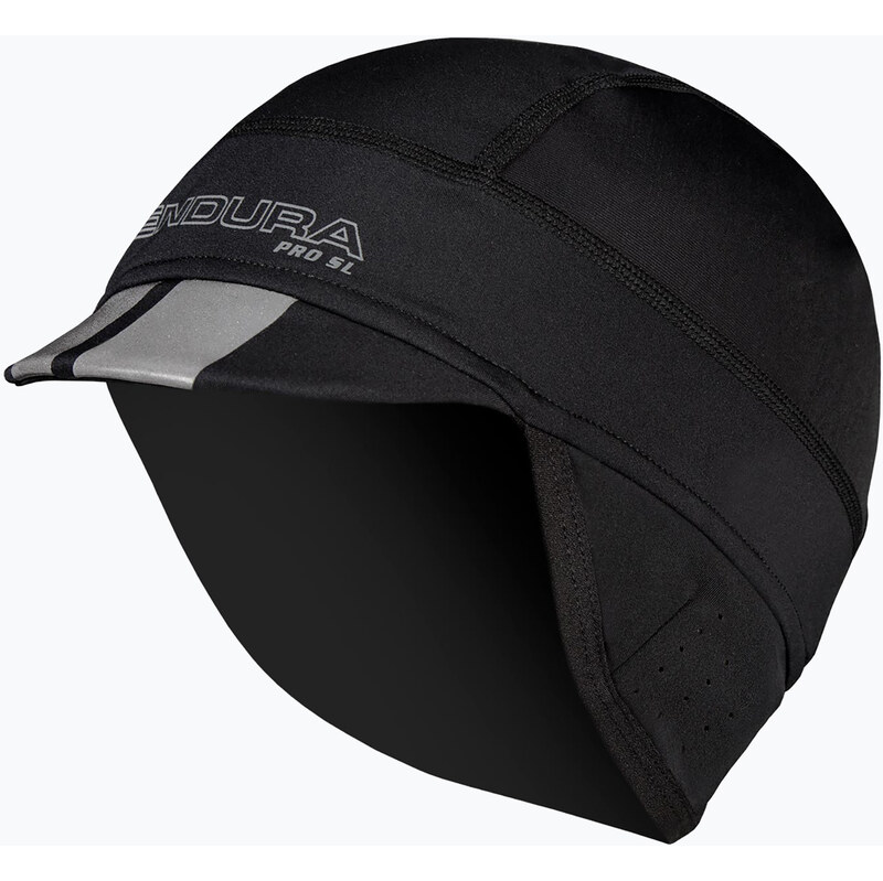 Cyklistická kšiltovka Endura Pro Winter black