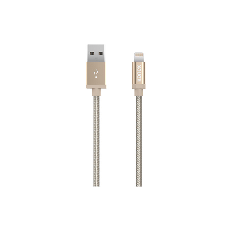 Certifikovaný nabíjecí a synchronizační kabel Lightning - Kanex, MiColor Premium Gold