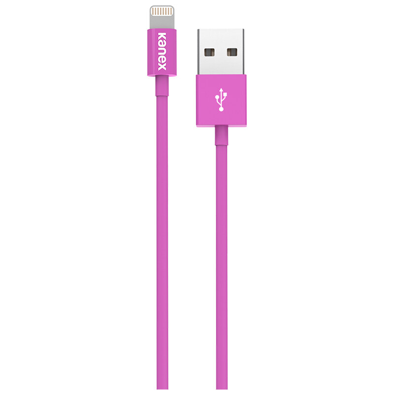 Certifikovaný nabíjecí a synchronizační kabel Lightning - Kanex, MiColor Purple - VÝPRODEJ