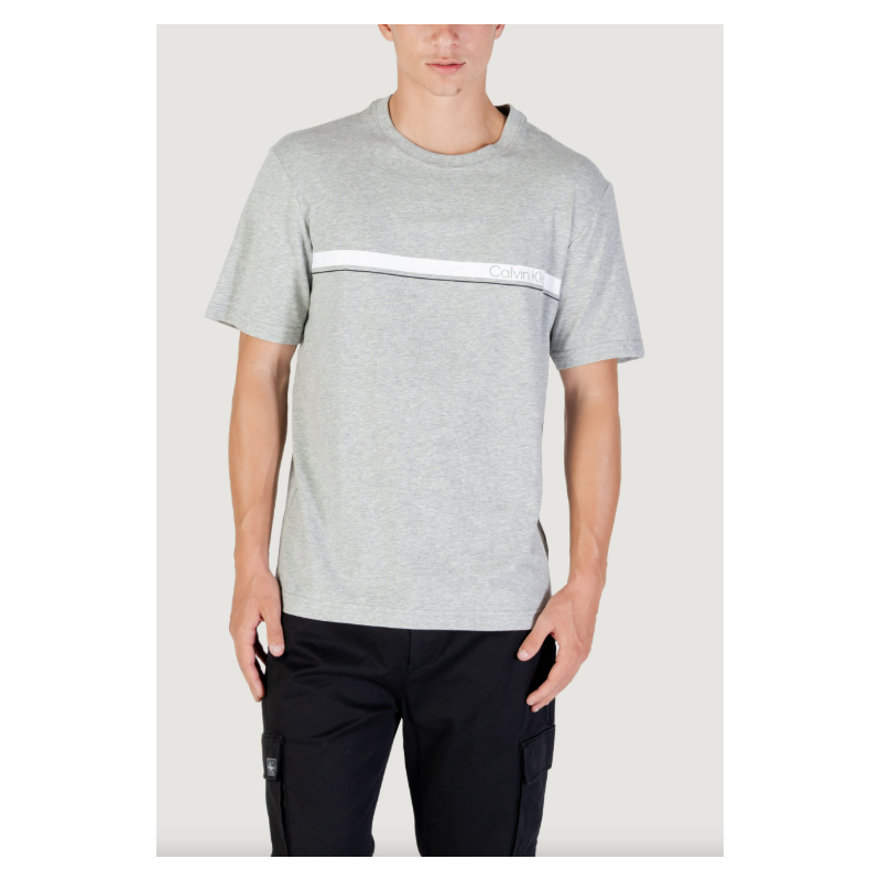 Calvin Klein LIFESTYLE SS TEE Grey Heather