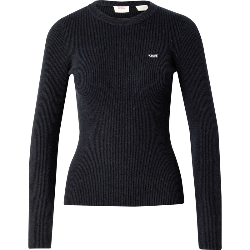 LEVIS  Svetr Crewneck Rib Sweater grafitová