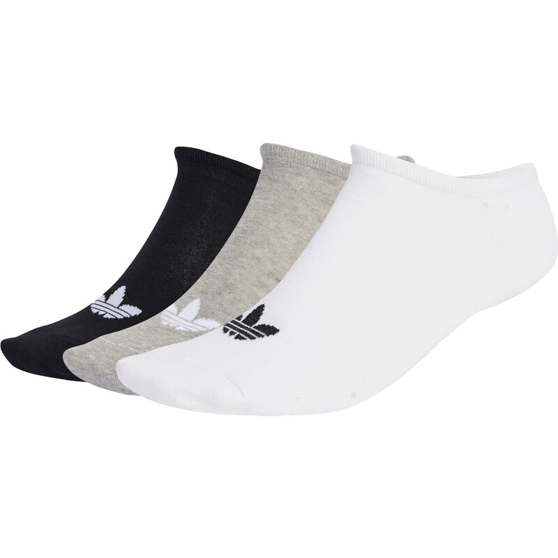 ADIDAS ORIGINALS Ponožky Liner 3 Pairs šedý melír / černá / bílá