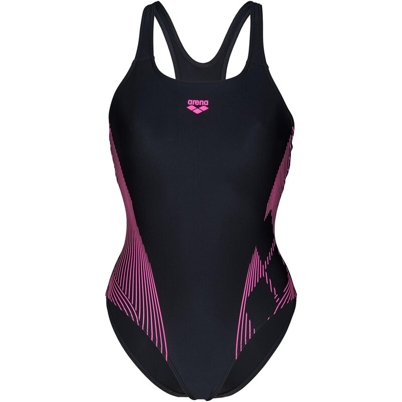 ARENA Plavky Swim Pro Back orchidej / černá