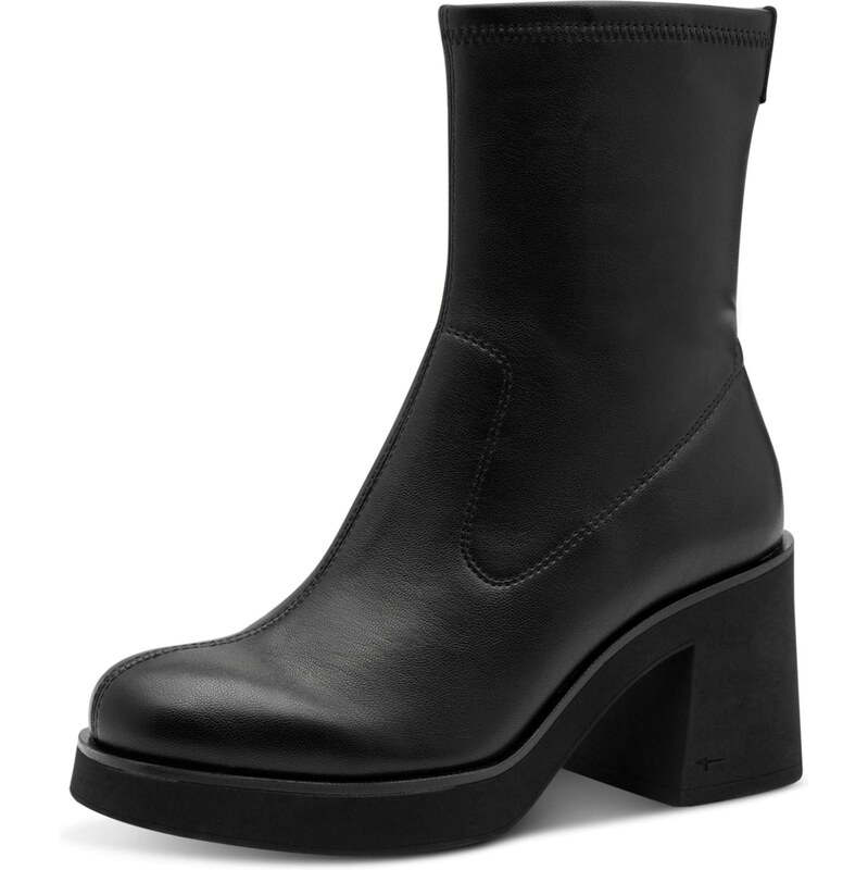 Tamaris Nízké kozačky černá