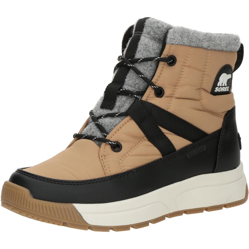 SOREL Sněhule Whitney III cappuccino / šedý melír / černá 109091594