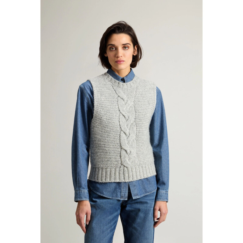 VESTA WOOLRICH CABLE VEST