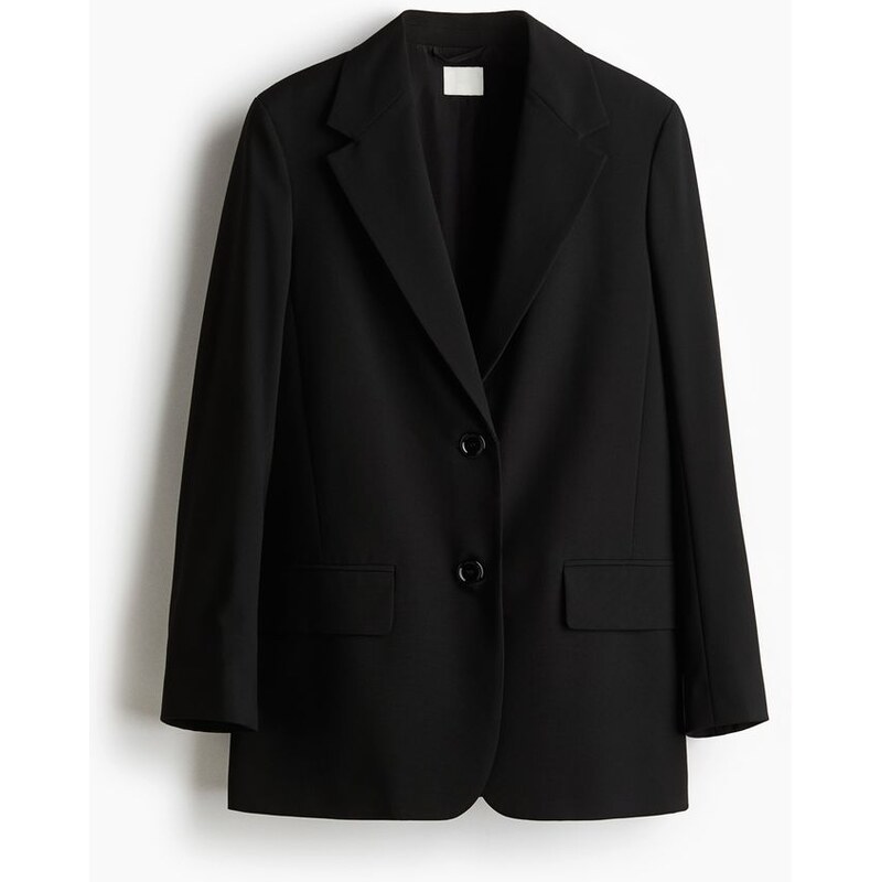 H&M - Dlouhé sako - černá 108209698