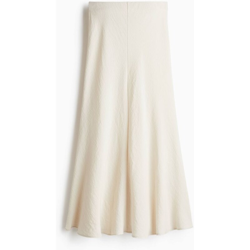 H&M - Sukně slip - Světle Béžová
