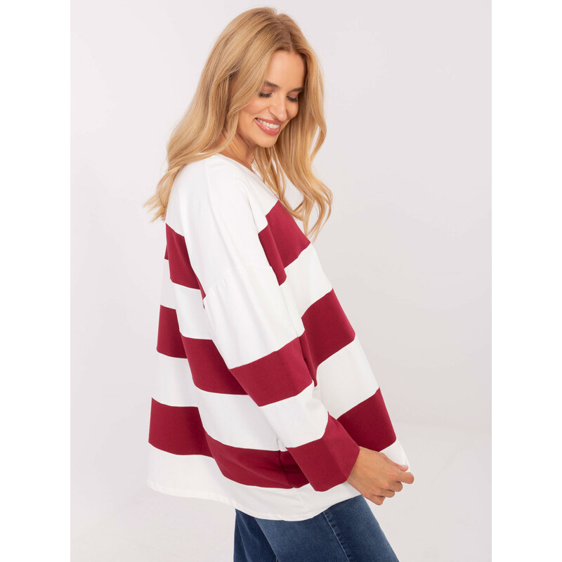 RELEVANCE Blouse-RV-BZ-A833.50-burgundy