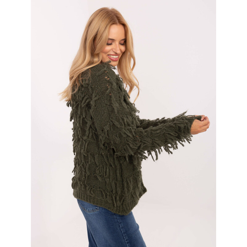 RUE PARIS Sweater-MI-SW-1308.21-khaki