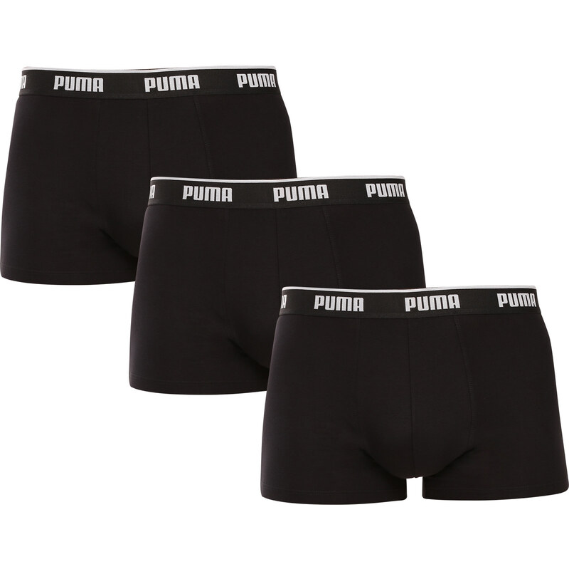 3PACK pánské boxerky Puma černé (701234187 001) 108217700
