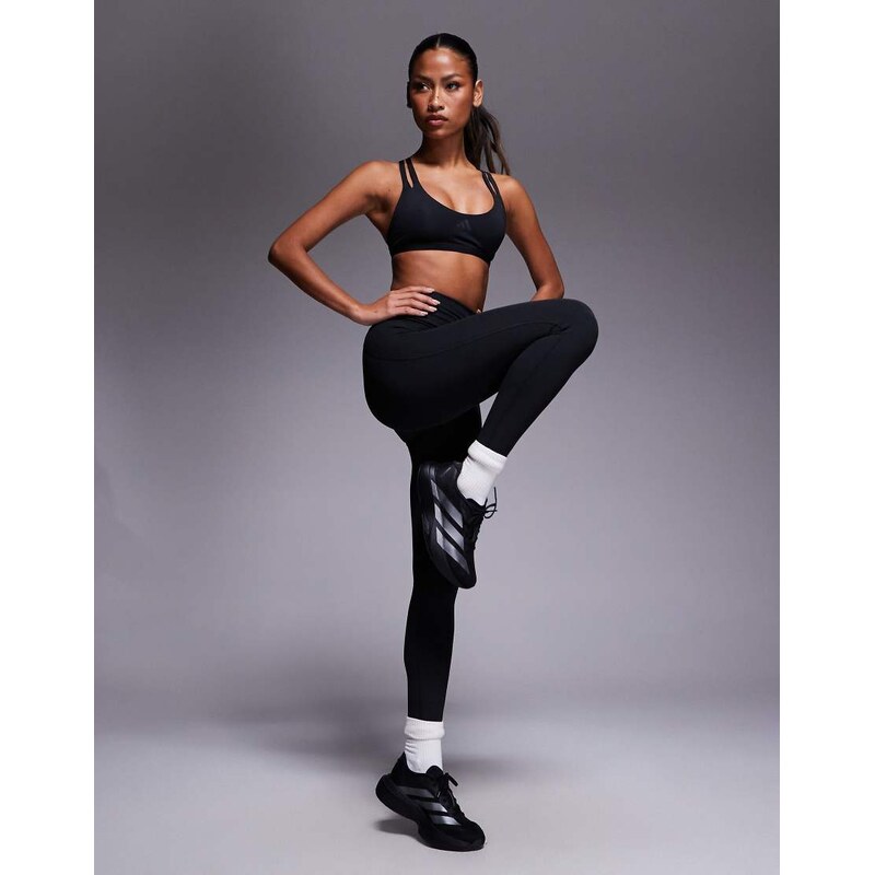 adidas performance adidas Training All Me full length rib leggings in 108219055