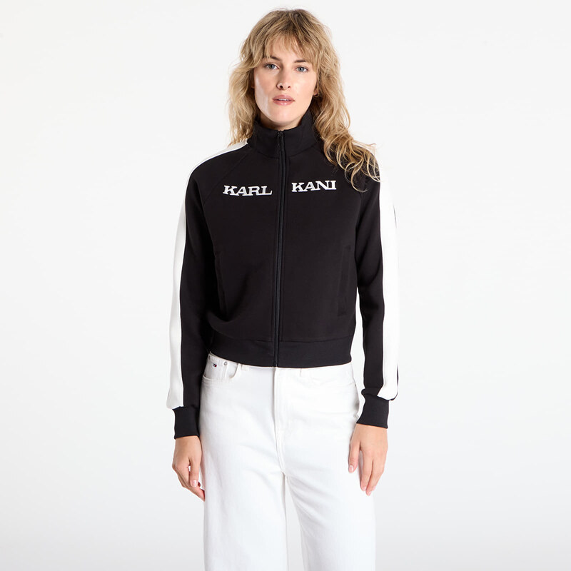 Mikina Karl Kani Retro Sidestripe Track Jacket Black M 108219351