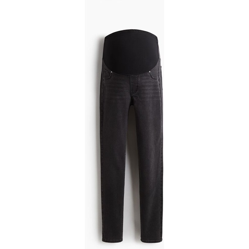 H&M - MAMA Skinny Jeans - Černá/Sepraná