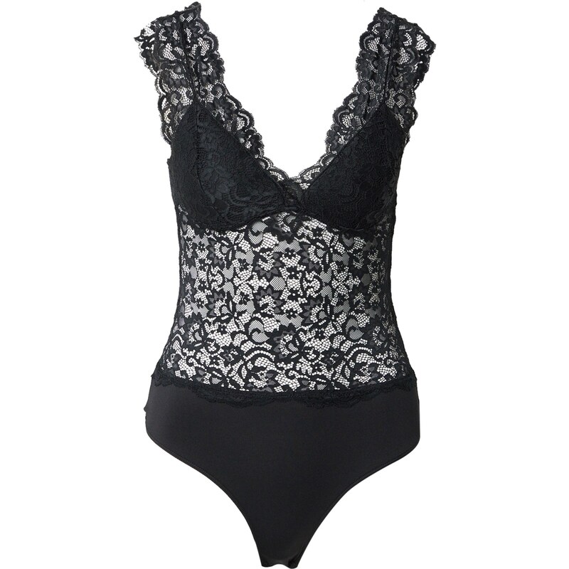 PIECES Tričkové body PCLINA černá 108359440