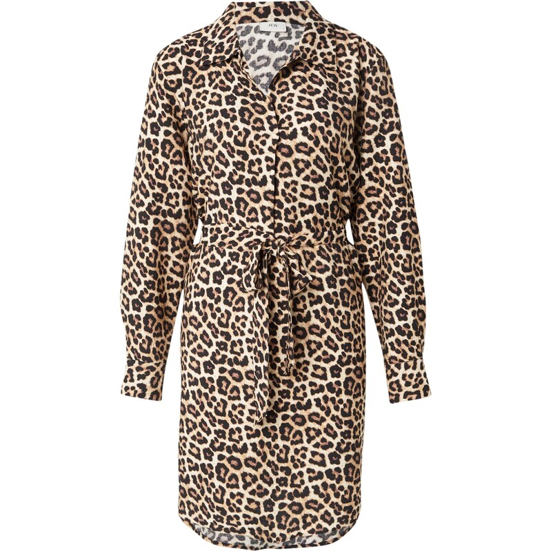 JDY Košilové šaty JDYPEPPER béžová / režná / černá 108777470