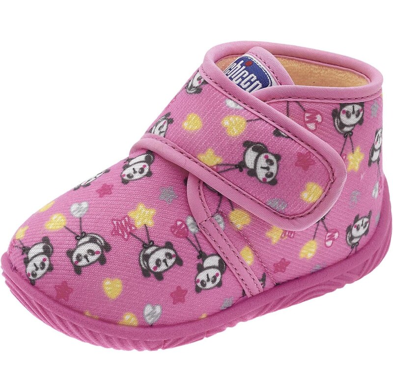 Chicco Pantofle Tofu žlutá / pink / černá / bílá