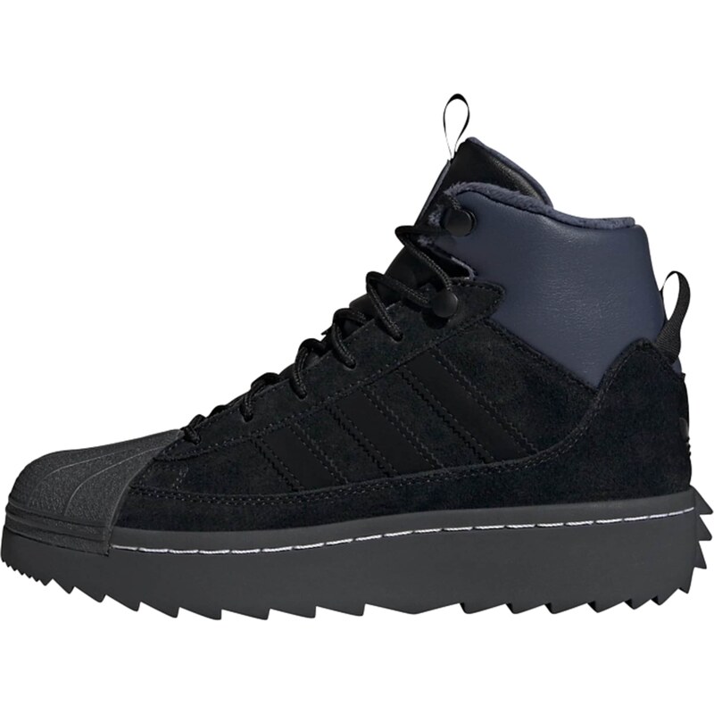ADIDAS ORIGINALS Tenisky Superstar čedičová šedá / černá