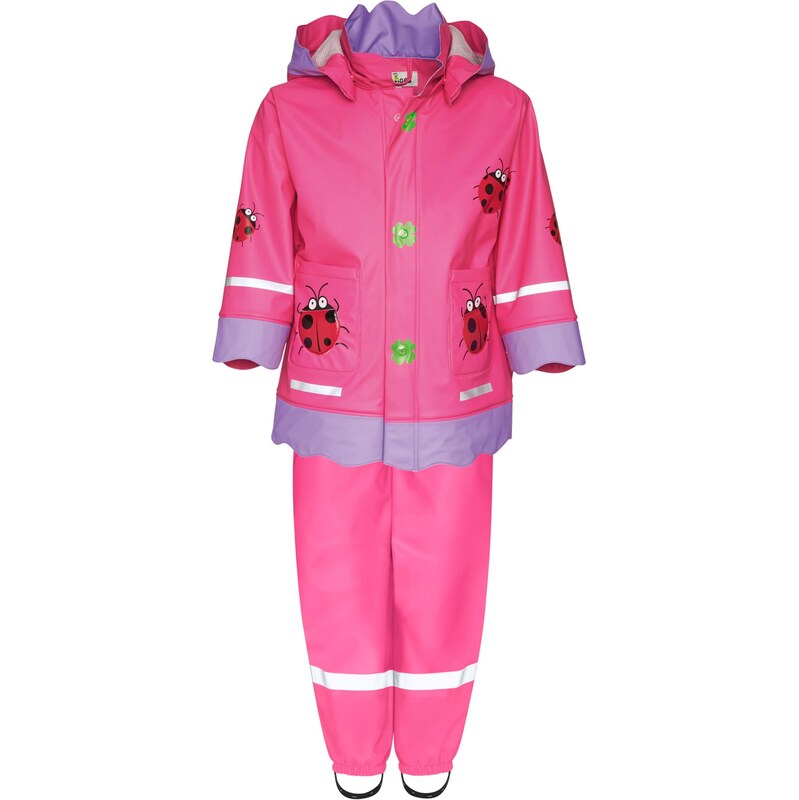 PLAYSHOES Funkční oblek Glückskäfer šeříková / pink / červená /