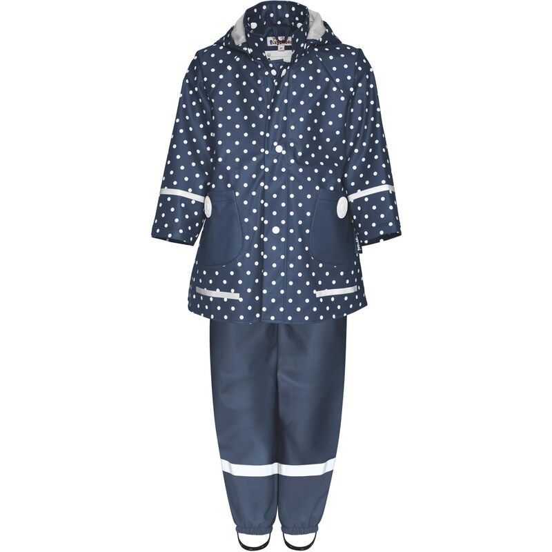 PLAYSHOES Funkční oblek Punkte marine modrá / offwhite