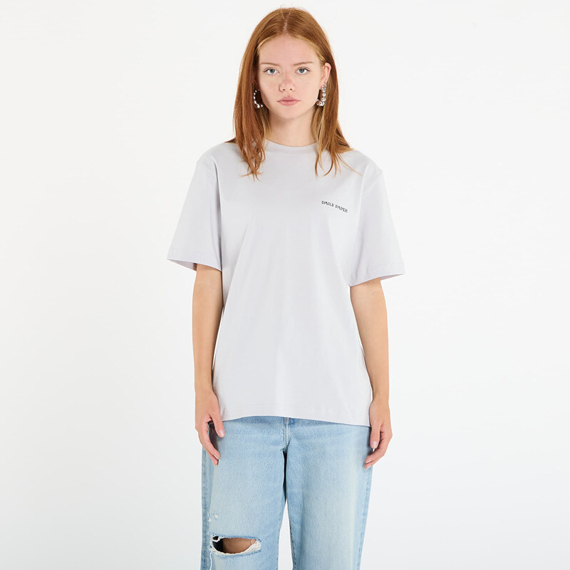Tričko Daily Paper Matchstick Shield Ss T-Shirt Micro Chip Grey
