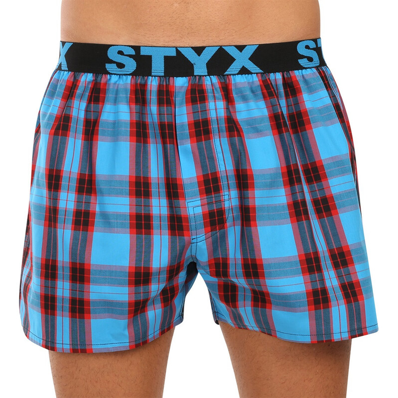 Pánské trenky Styx sportovní guma vícebarevné (B1110)