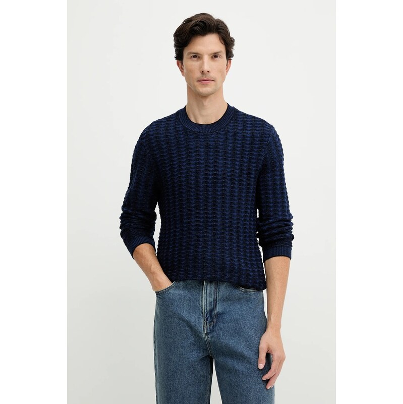 Armani Exchange Svetr s příměsí vlny Armani Exchange