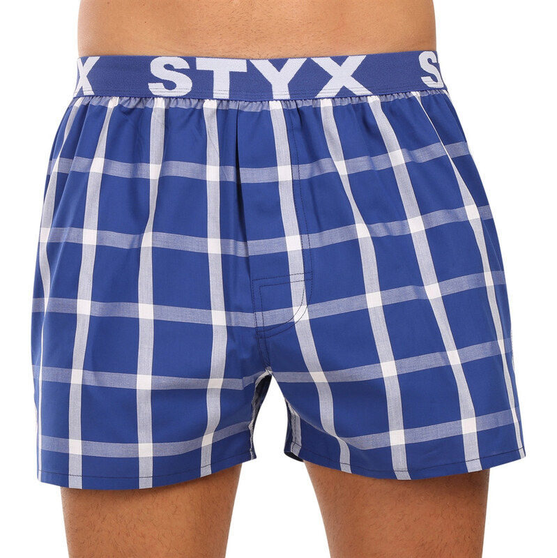 Pánské trenky Styx sportovní guma vícebarevné (B1106)