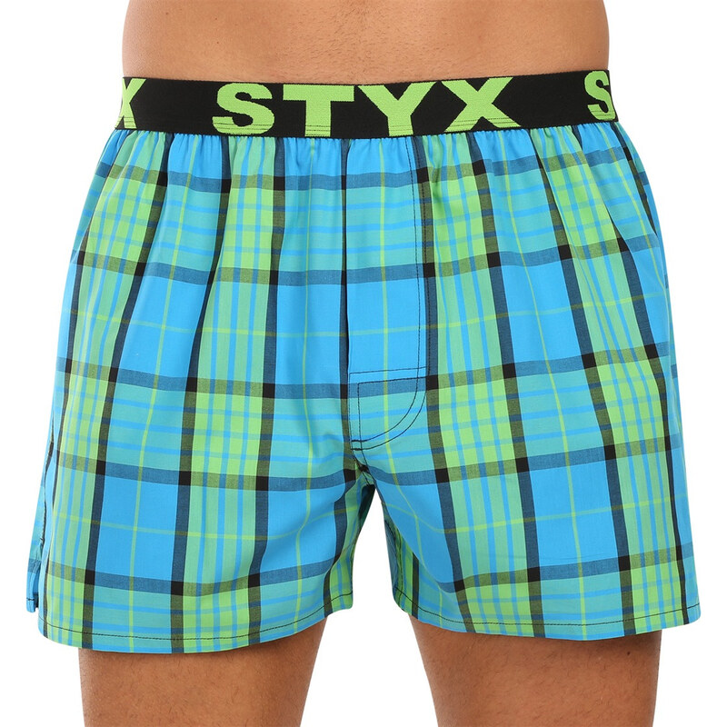 Pánské trenky Styx sportovní guma vícebarevné (B1102)
