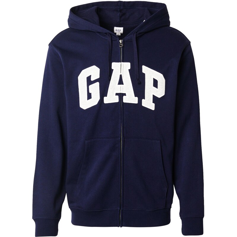 GAP Mikina HERITAGE námořnická modř / šedá / bílá