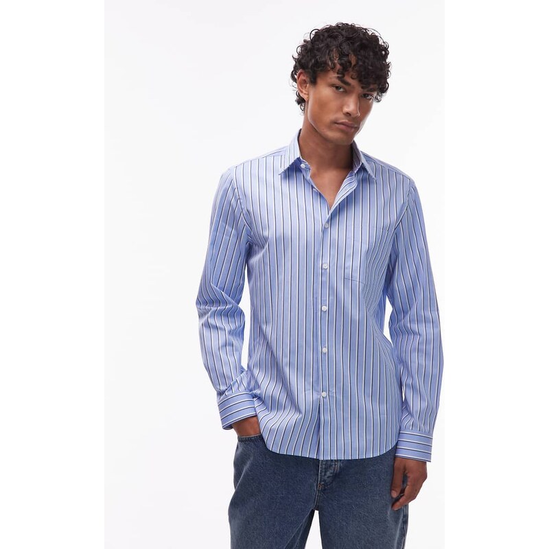 Tommy Hilfiger stripe shirt in blue