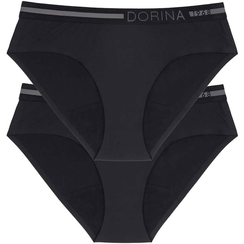 Dorina Kalhotky tmavě šedá / černá 108499265