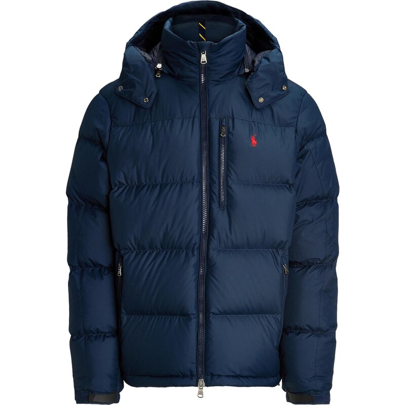 Polo Ralph Lauren Zimní bunda marine modrá / červená